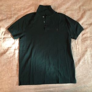 Ralph Lauren Slim Fit Hunter Green Polo Shirt